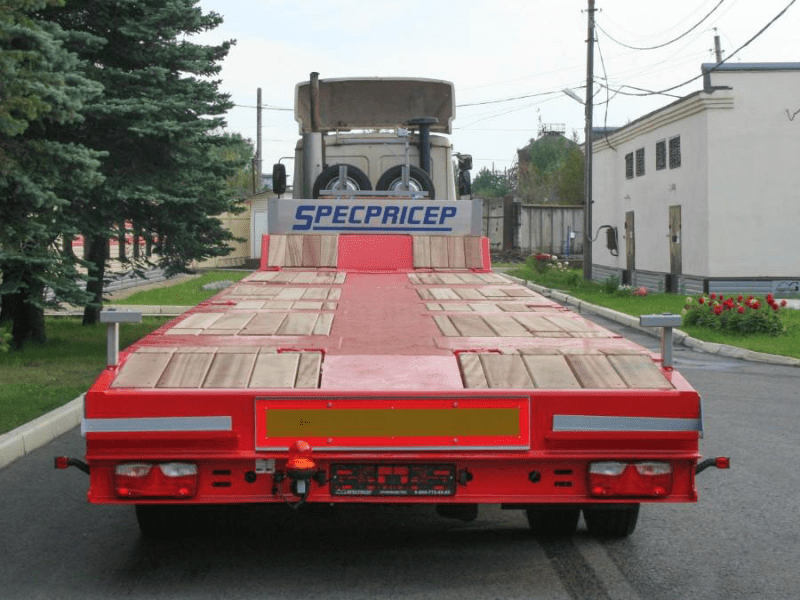 Полуприцеп-трал Спецприцеп 994274/9942L4 низкорамный-1
