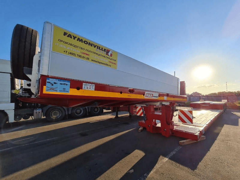 Полуприцеп-трал Max Trailer Max500 низкорамный-1