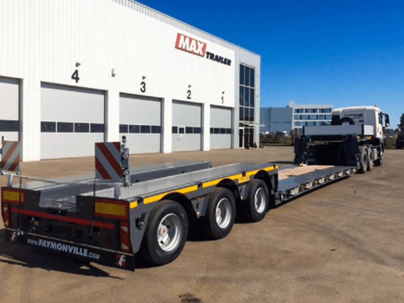 Полуприцеп-трал Faymonville MaxTrailer MEGA-Z-3L-V-ATX-A-30AT низкорамный-1