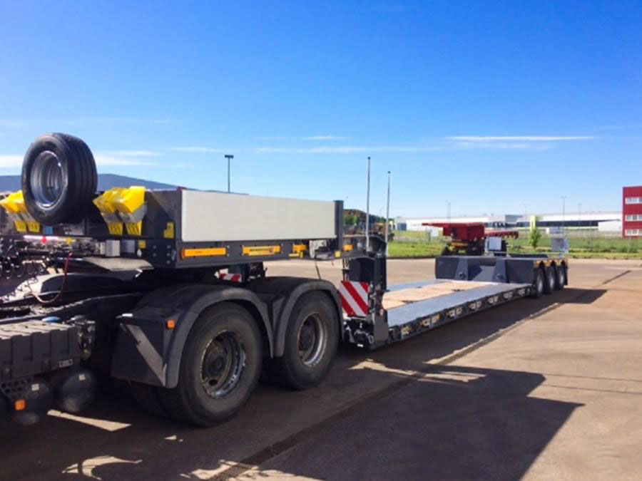 Полуприцеп-трал Faymonville MaxTrailer MEGA-Z-3L-V-ATX-A-30AT низкорамный