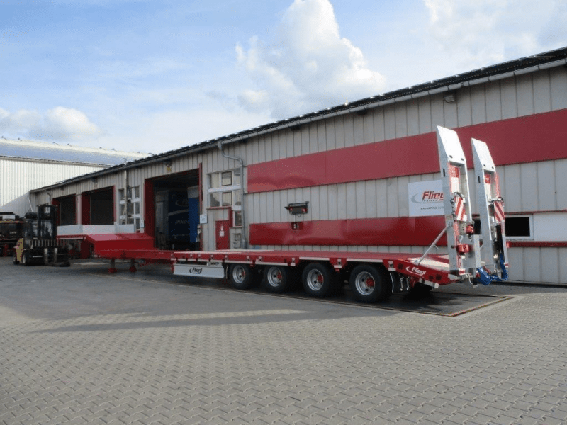 Полуприцеп-трал Fliegl SVS 570 T низкорамный-2