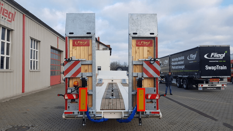 Полуприцеп-трал Fliegl SDS 470 низкорамный-3