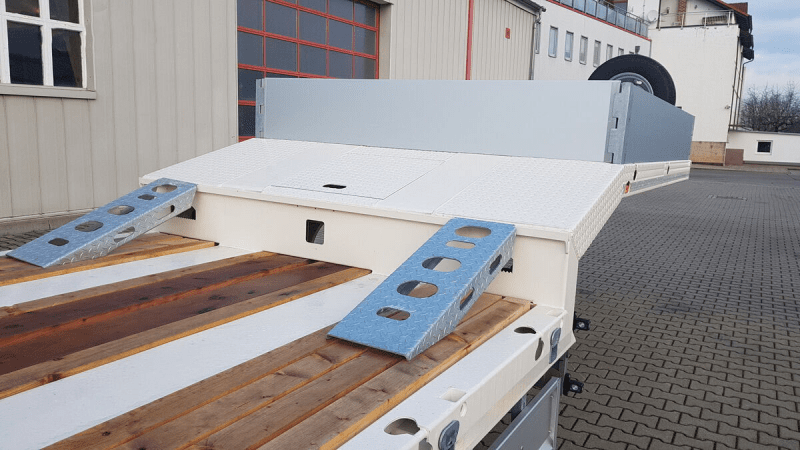 Полуприцеп-трал Fliegl SDS 470 низкорамный-2