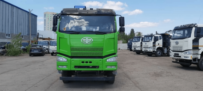 Кран-манипулятор HIAB 190TM-6 на шасси FAW J6 6×4