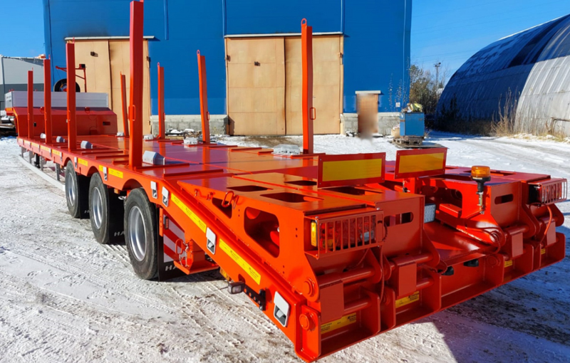Полуприцеп-трал Hartung 9433.483 низкорамный-1