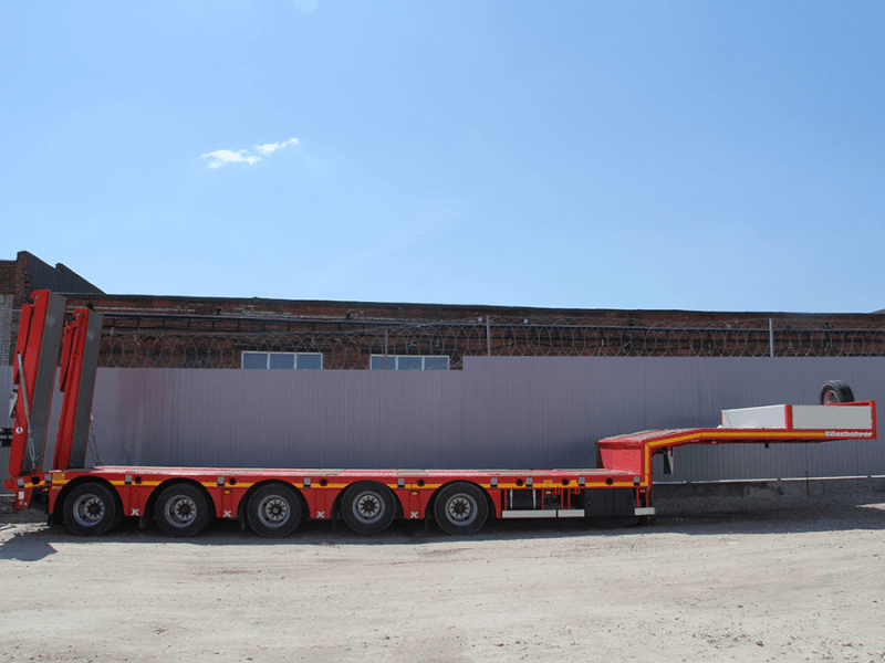Полуприцеп-трал Kassbohrer LB5E низкорамный-0