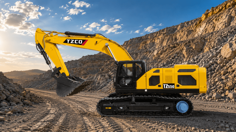 Гусеничный экскаватор TZ550EXD-0