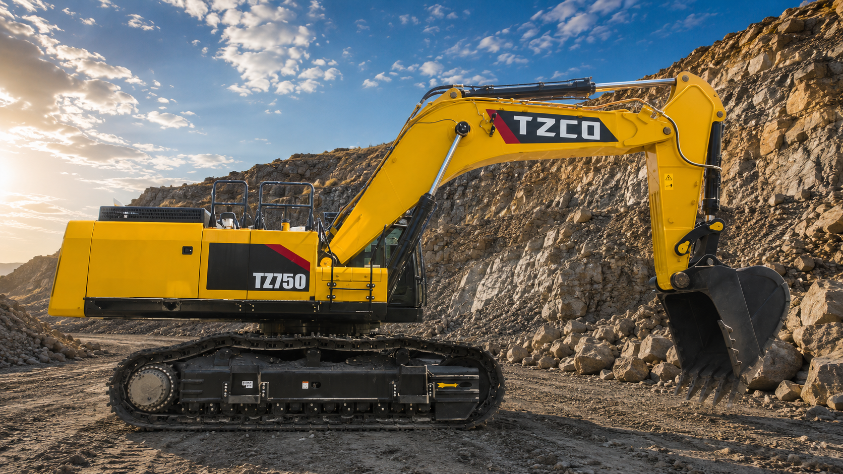 Гусеничный экскаватор TZ750EXD