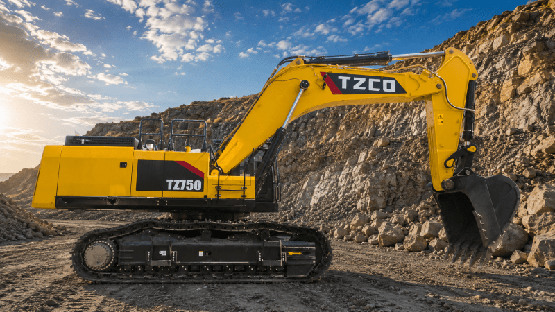 Гусеничный экскаватор TZ750EXD-0