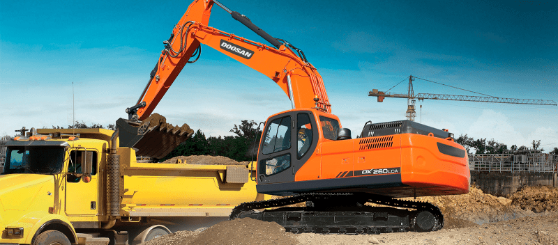 Гусеничный экскаватор DOOSAN DX260LCA-2