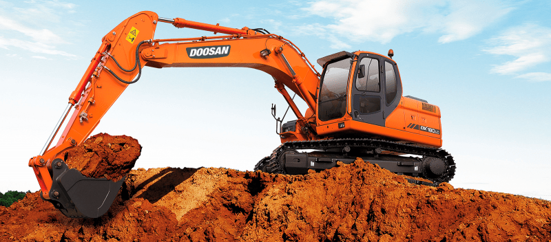 Гусеничный экскаватор DOOSAN DX180NLC (Евро3)-1