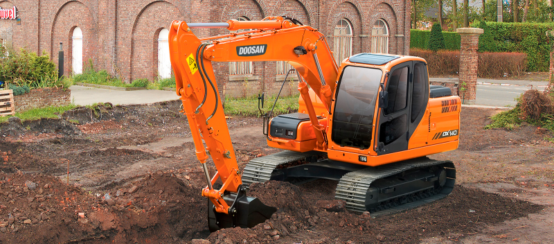 Гусеничный экскаватор DOOSAN DX140LC-2