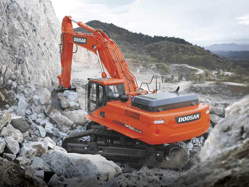 Гусеничный экскаватор DOOSAN DX530LCA-7M