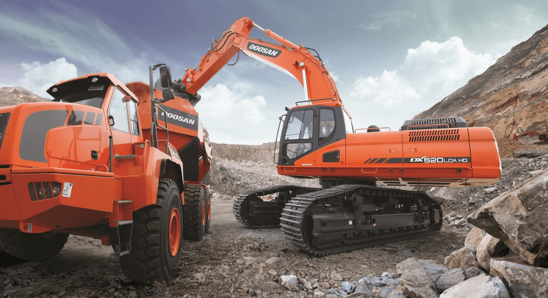 Гусеничный экскаватор DOOSAN DX530LCA-7M-2