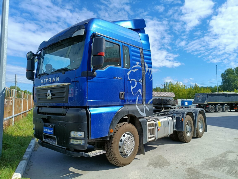 Тягач SITRAK C7H 6X4 540 МКПП УСИЛЕННЫЙ РЕССОРНЫЙ, G(М), 1400, 2Д