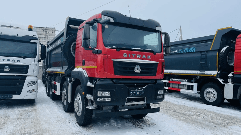 Самосвал SITRAK C7H 8X4 (25 КУБ.М.) 480 АКПП + РЕТ, С ЭПГВ