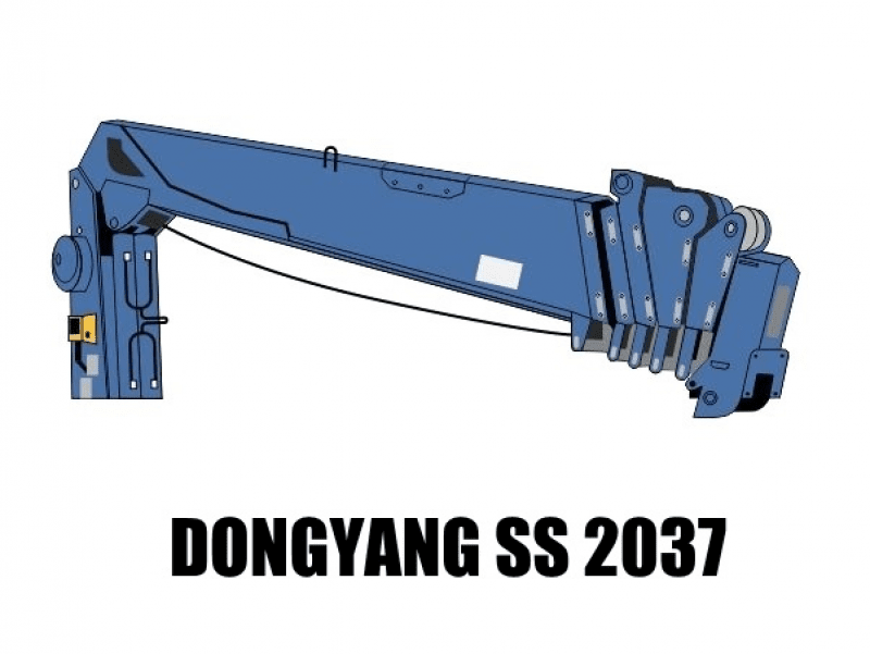 Кран-манипулятор DongYang SS 2037 на шасси КамАЗ 65117-1