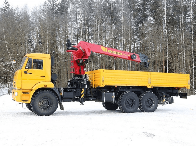 Кран-манипулятор ГАЛИЧАНИН-150 на шасси КамАЗ 43118-50-1