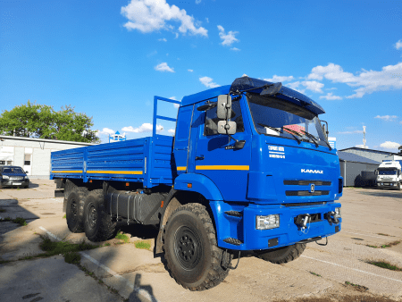 Передача бортового КамАЗ 43118 для хозяйственных работ в угольном  разрезе на Кузбассе